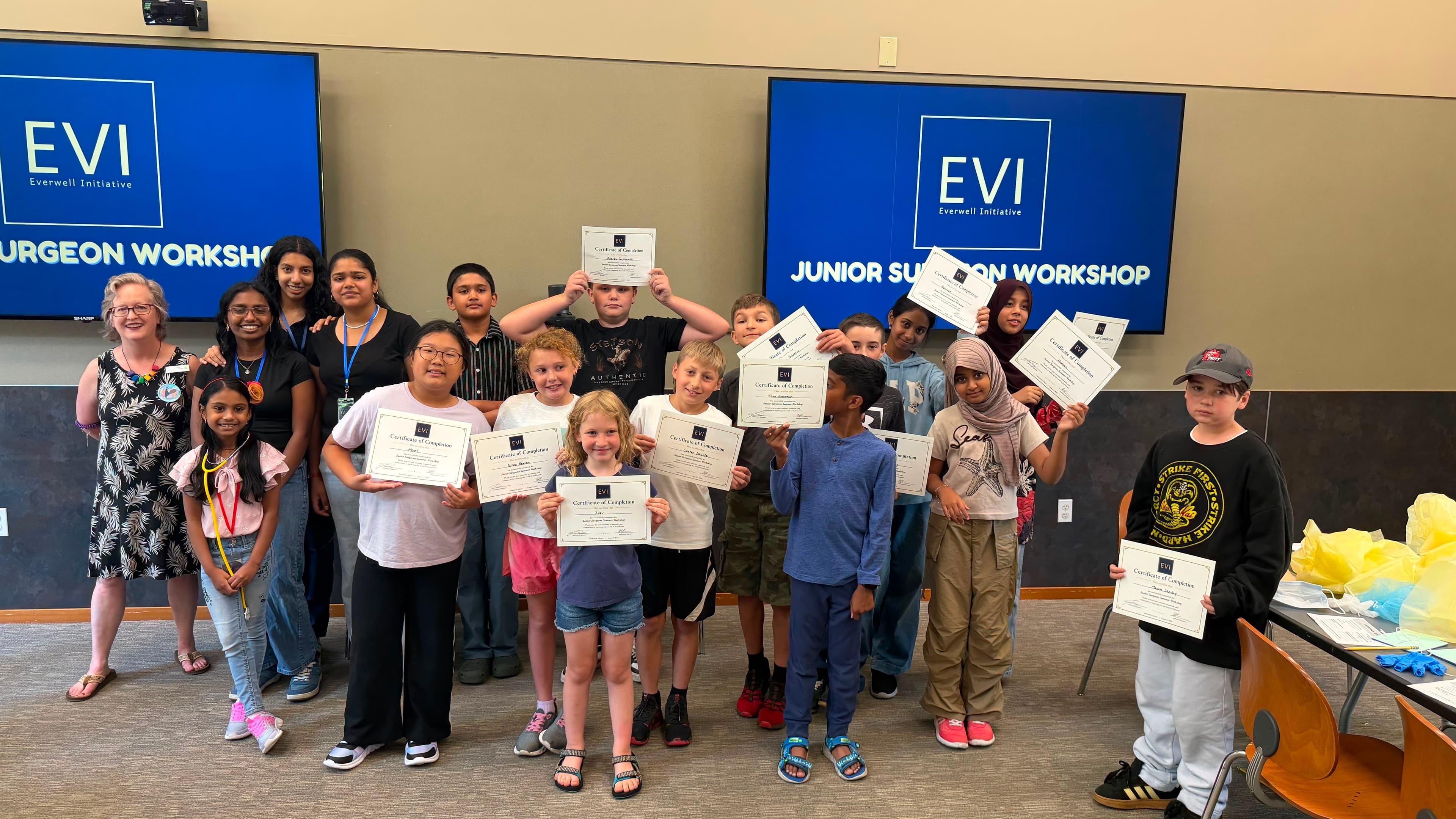 Junior Surgeon Workshop group